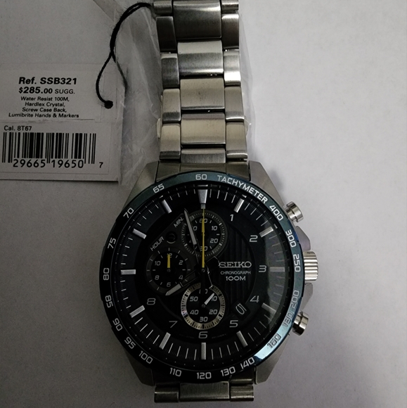 Seiko | Accessories | Seiko Cal 8t67 Mens Watch | Poshmark